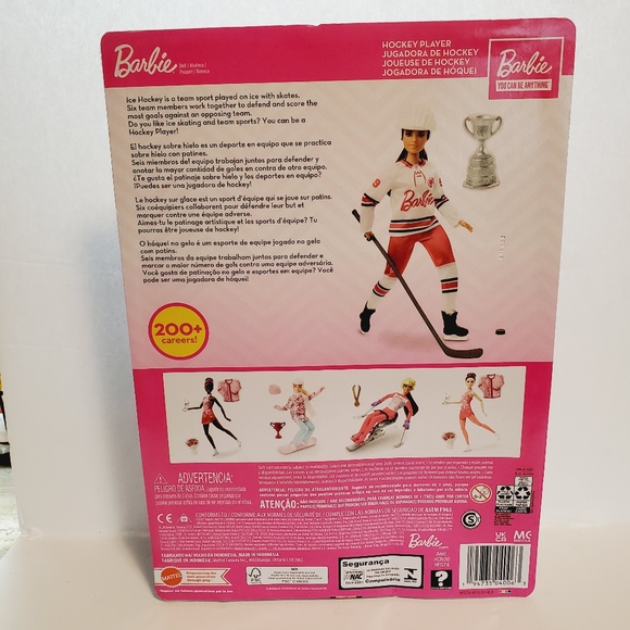 Barbie: You Can Do Anything Hockey Player - Picture 4 of 6